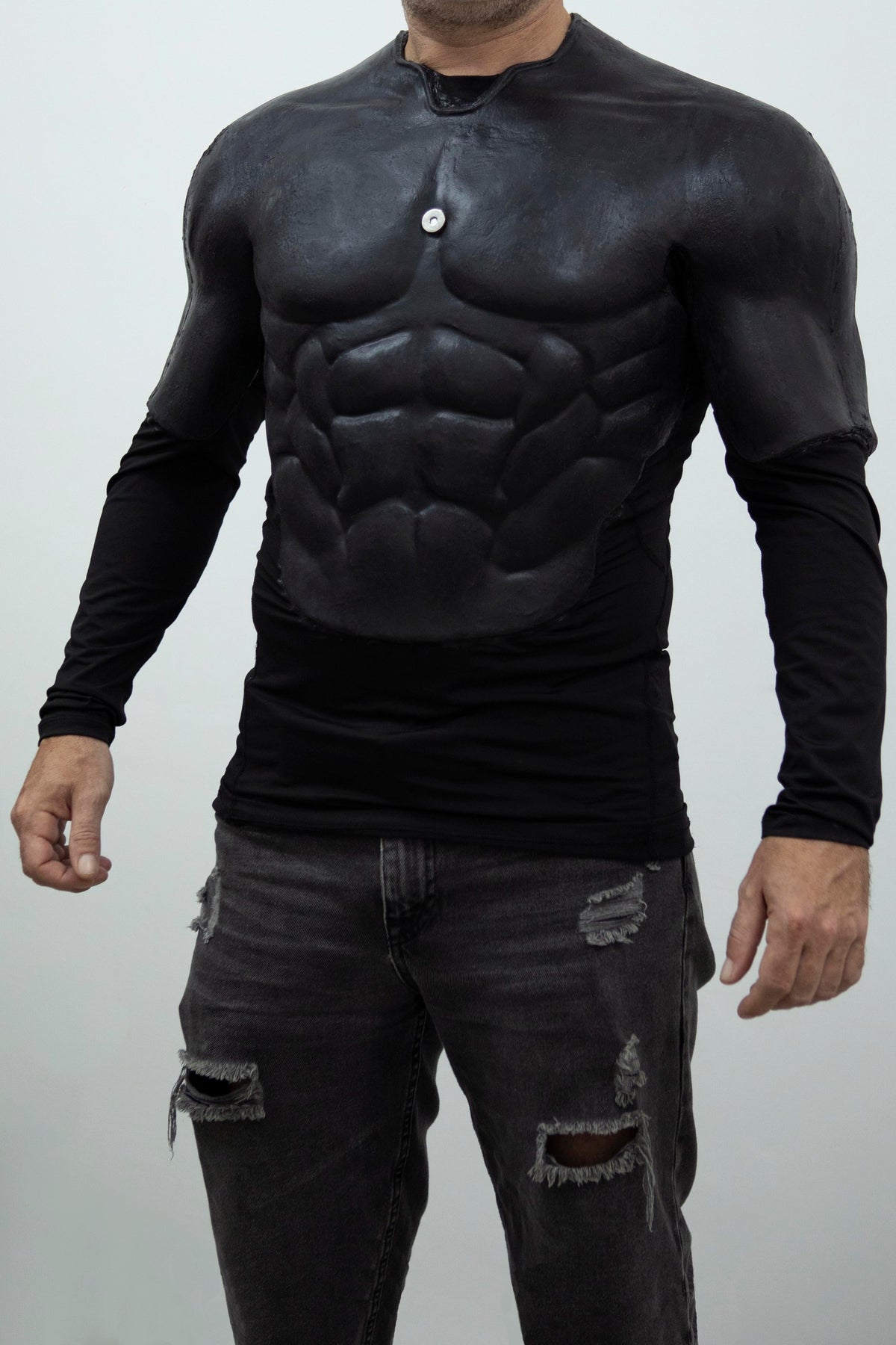 Torso Muscoloso da Supereroe – Armatura in Silicone